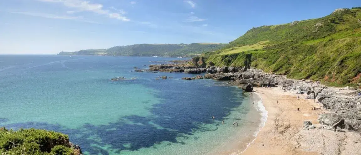 South West Coast Path route afbeelding